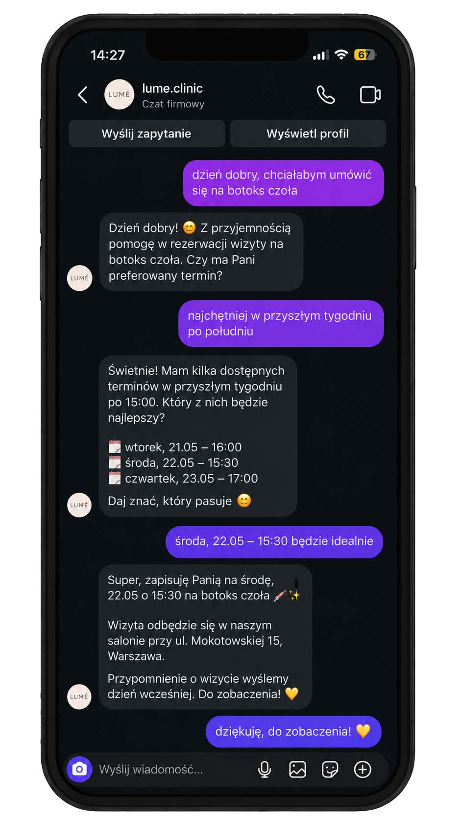Agent AI w Instagram DM